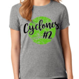 Cyclones Softball Tee