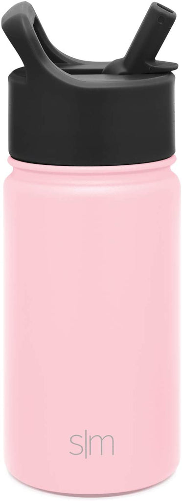 Simple Modern Blush Summit Water Bottle with Straw Lid - 32oz
